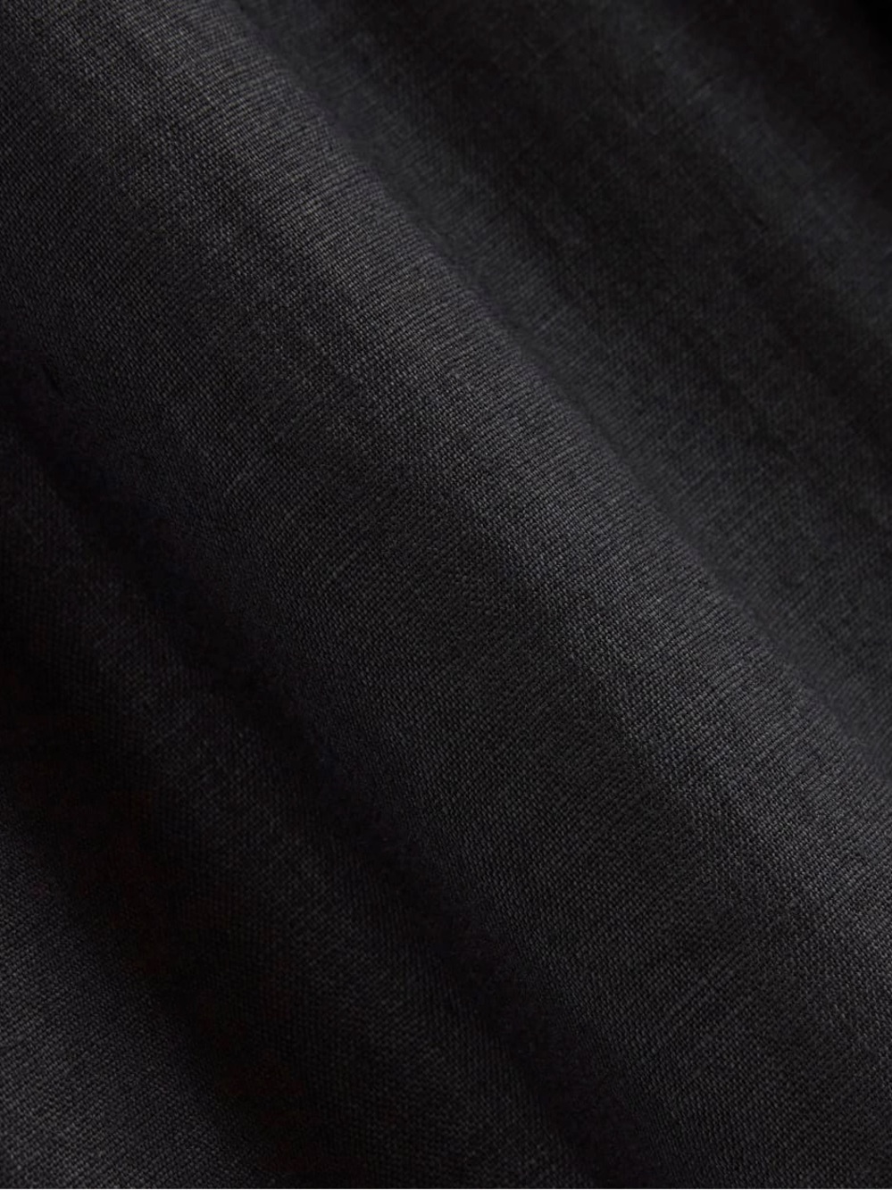 Everlane The Linen Way-High Drape Pant Black 100% European Flax Linen Size 0 - Picture 13 of 16